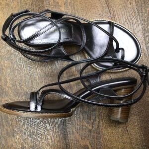 Tamara Mellon Sandals, Size 37, metallic